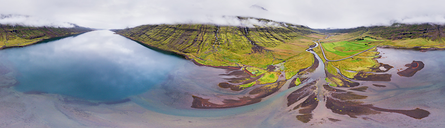 360 degrees panoramas Iceland